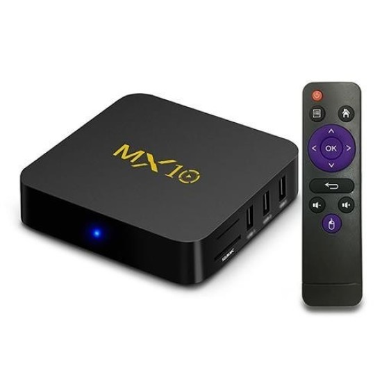 MX10 4K 4GB RAM+32GB ROM Android  TV Box