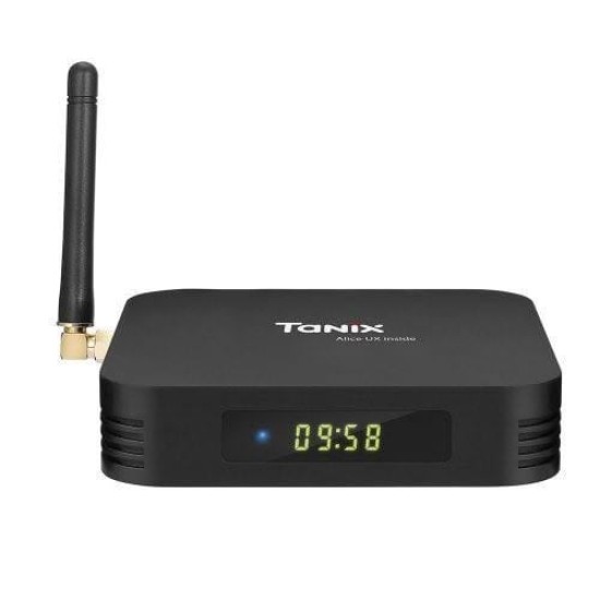 Tanix TX6 Android Tv Box- Black 4GB RAM + 32GB ROM