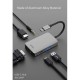 WiWU Alpha A513HVP 5 in 1 USB Type C HUB