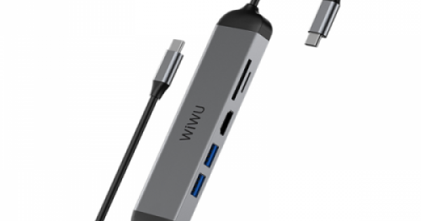 WiWu Alpha 521H 5 in 1 Type-C Hub Price in BD