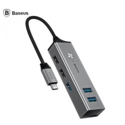 Baseus CAHUB-D0G Type-C To USB 3.0 X3 USB 2.0 X2 Cube Hub