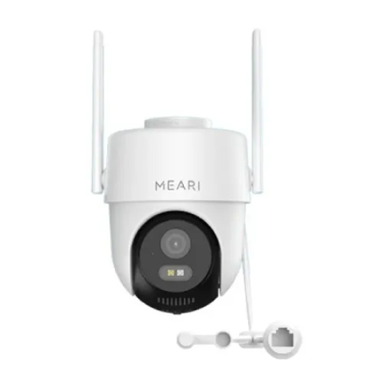 Meari S2 Plus 4MP Outdoor Smart PTZ WiFi Security Camera with Auto Tracking, IP66 & Two-Way Audio