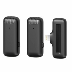 Ulanzi J12 Dual Wireless Microphone For IPhone With Charging Case