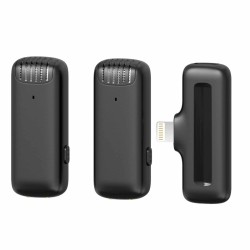 Ulanzi J12 Dual Wireless Microphone For IPhone With Charging Case