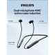 PHILIPS TAN2020 ANC Neckband Bluetooth Headphones