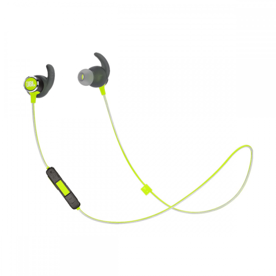 JBL REFLECT MINI 2 SWEAT-PROOF WIRELESS SPORTS IN-EAR GREEN HEADPHONE