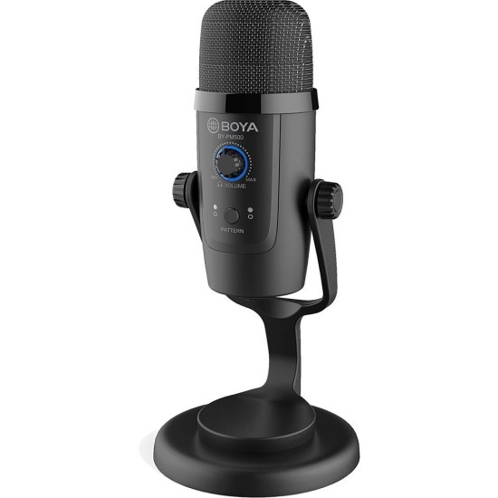 BOYA BY-PM500 USB Microphone With Omnidirectional & Cardioid Condenser Polar Pattern