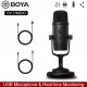 BOYA BY-PM500 USB Microphone With Omnidirectional & Cardioid Condenser Polar Pattern