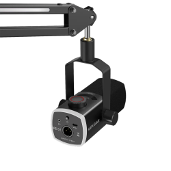 FIFINE AmpliGame AM8PROT Dynamic Microphone Kit with RGB Boom Arm Stand