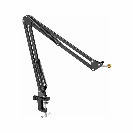 FIFINE CS1 Scissor Boom Arm Stand with 3/8" Thread Size and 5/8" Adapter for All Standard Mics, Mic Mounts, Shock Mounts FIFINE CS1 Scissor Boom Arm Stand with 3/8" Thread Size and 5/8" Adapter for All Standard Mics, Mic Mounts, Shock Mounts