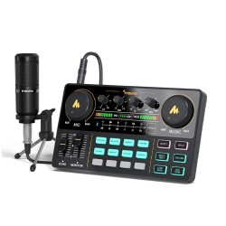 MAONO MAONOCASTER LITE AU-AM200 S1 PORTABLE ALL-IN-ONE PODCAST PRODUCTION STUDIO