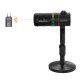 Comica EJoy D10 PRO RGB Cardioid Dynamic Wireless Microphone with XLR & USB-C | 48kHz/24-bit