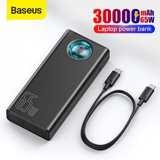 Baseus 30000mah 65W laptop Power Bank