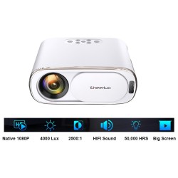 Cheerlux C16 Android Smart Projector 4000 Lumen Auto Focus Full HD 1080P