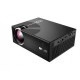 Cheerlux C7 LCD 1500 Lumens Home Theater Mini Projector with WIFI