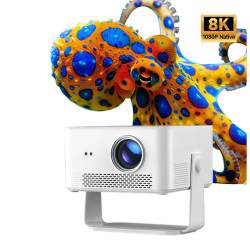 Magcubic HY450 MAX 1100 Ansi Lumens Auto focus 8k Support Android Smart LED Projector