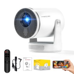Magcubic HY320Pro Full HD Android 14 Projector | Native 1080P, Auto Focus, Voice Control, 400 ANSI Lumens