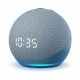 Amazon Echo Dot (4th Gen) with clock