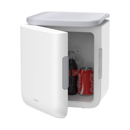 Baseus Igloo Mini Fridge 6L Cooler and Warmer 220V EU CN White ACXBW-A02