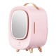 Baseus Mini Beauty Fridge for Cosmetics With Mirror Pink (CRBXNS-A04)