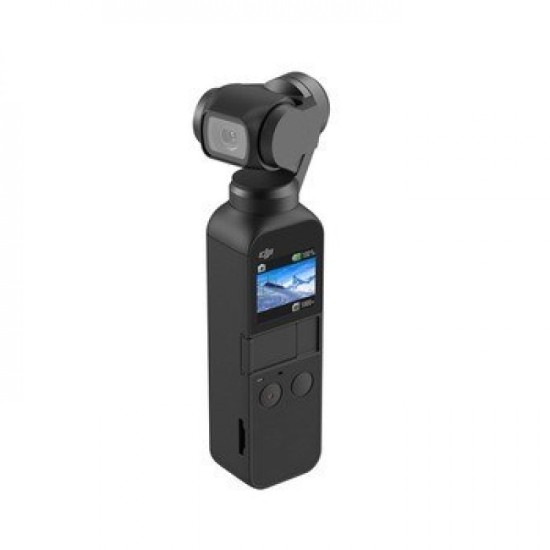 DJI Osmo Pocket Handheld 3 Axis Gimbal Stabilizer with Integrated Camera (Black)