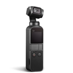 DJI Osmo Pocket Handheld 3 Axis Gimbal Stabilizer with Integrated Camera (Black)