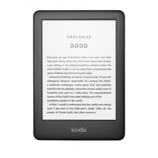 Amazon Kindle (10th Gen), 4GB, 6" Display with Built-in Light,WiFi (Black)