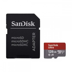 Sandisk 128GB Ultra Micro SDXC UHS-1 A1 Memory Card  with Adapter