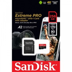 SanDisk 256GB microSD Extreme Pro Memory Card