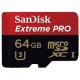 SanDisk Extreme PRO 64GB UHS-I/U3 Micro SDXC Memory Card 4K