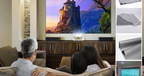 100 Inch ALR Projector Screen Paper | Anti Light Reflection Projection ...