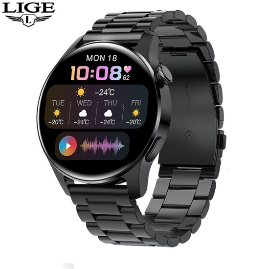 LIGE BW0256 smart watch with Bluetooth calling ( Dual strap)