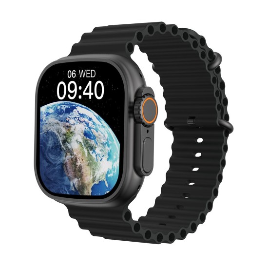 WiWU SW01 Ultra Smartwatch 1.9 INCH IPS DISPLAY 420MAH BIG BATTERY