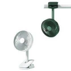 JISULIFE FA13R Clip Fan Auto-Oscillating Clip-on Fan 8000mAh