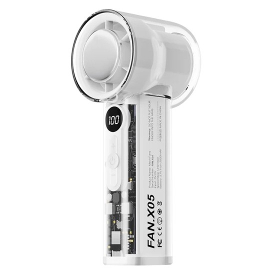 X05 Handheld High-Speed Cooling Fan 3000mAh Rechargeable Battery