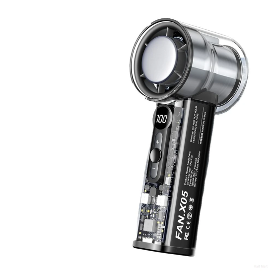 X05 Handheld High-Speed Cooling Fan 3000mAh Rechargeable Battery