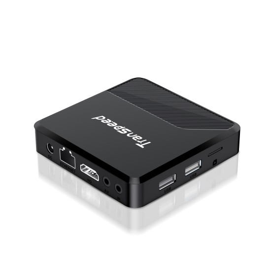 TRANSPEED X88 MINI RK3518 Android 14 TV Box 4K/60fps Smart Media Player with 2.4G/5G WiFi 2GB RAM 16GB ROM