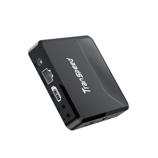 TRANSPEED X88 MINI RK3518 Android 14 TV Box 4K/60fps Smart Media Player with 2.4G/5G WiFi 2GB RAM 16GB ROM