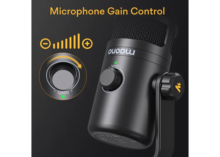 Gadgetoo Maono Pd100U Dynamic Usb Microphone
